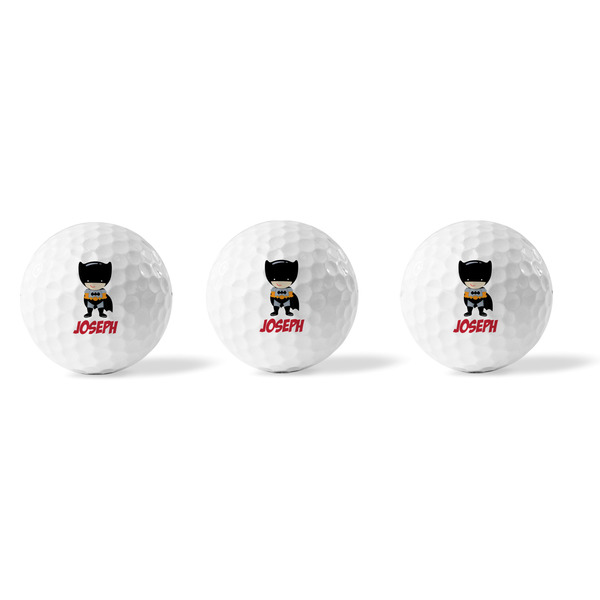 Superhero Golf Balls - Generic - Set of 3 - APPROVAL