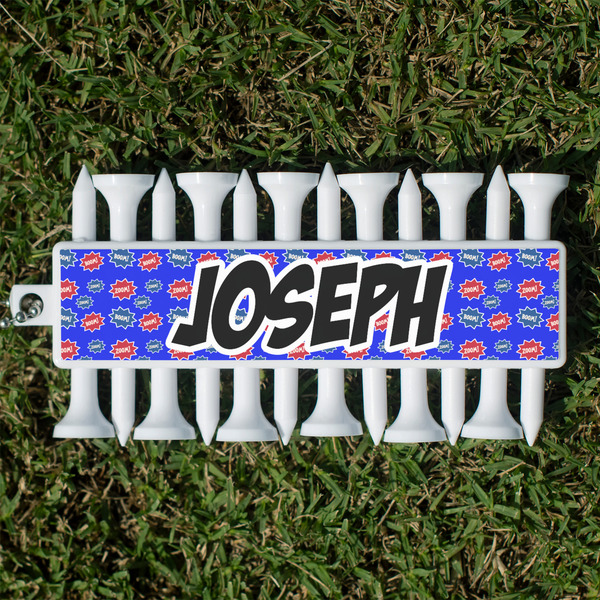 Superhero Golf Tees & Ball Markers Set - Front