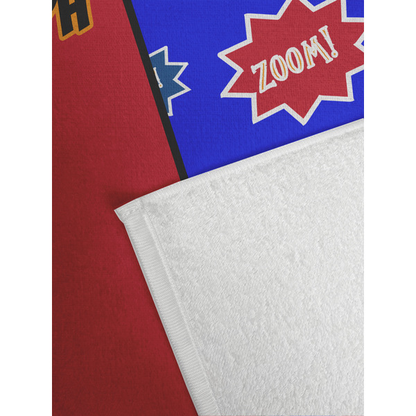 Superhero Golf Towel - Detail