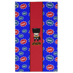 Superhero Golf Towel - Poly-Cotton Blend - Large w/ Name or Text