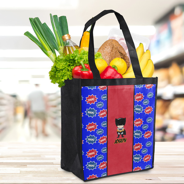 Superhero Grocery Bag - LIFESTYLE