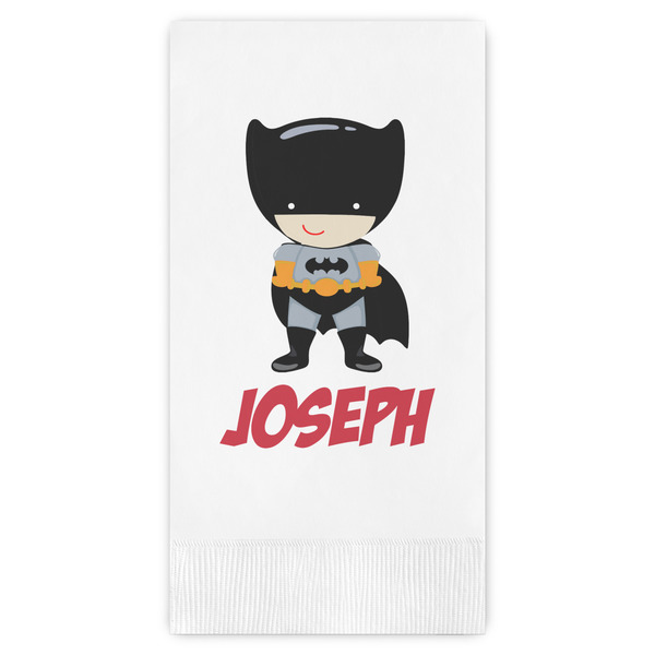 Custom Superhero Guest Paper Towels - Full Color (Personalized)