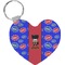 Superhero Heart Keychain (Personalized)