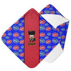 Superhero Hooded Baby Towel (Personalized)