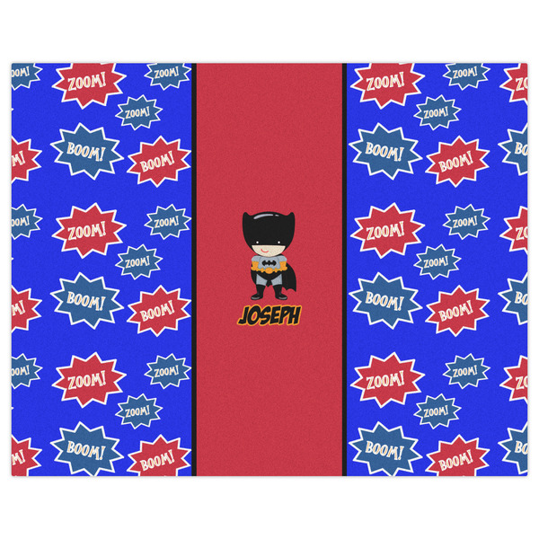 Superhero Indoor / Outdoor Rug - 8'x10' - Front Flat