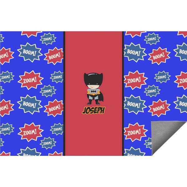 Custom Superhero Indoor / Outdoor Rug - 2'x3' (Personalized)