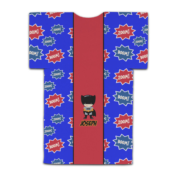 Superhero Jersey Bottle Cooler - BACK (flat)