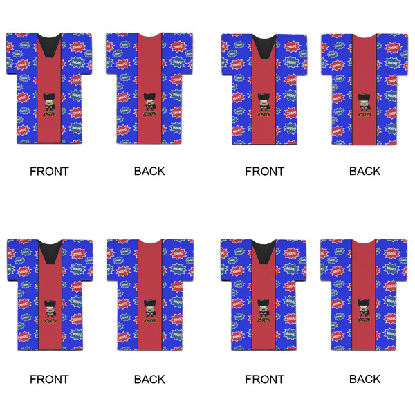 Superhero Jersey Bottle Cooler - Set of 4 - APPROVAL