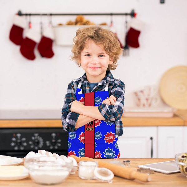 Superhero Kid's Aprons - Small - Lifestyle