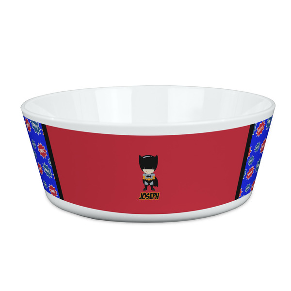 Custom Superhero Kid's Bowl (Personalized)