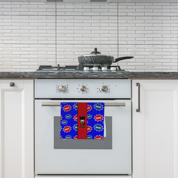 Superhero Kitchen Towel - Poly Cotton - Lifestyle