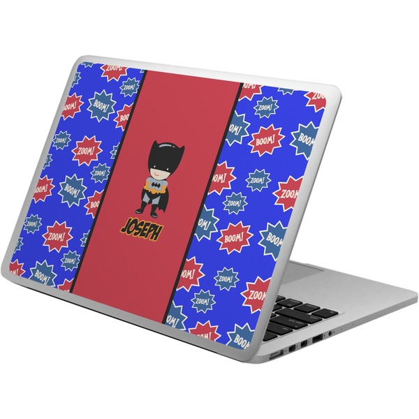 Custom Superhero Laptop Skin - Custom Sized (Personalized)