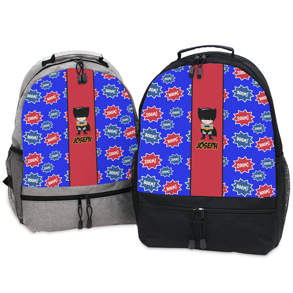 Superhero Large Backpacks - Both