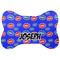 Superhero Bone Shaped Dog Food Mat (Personalized)