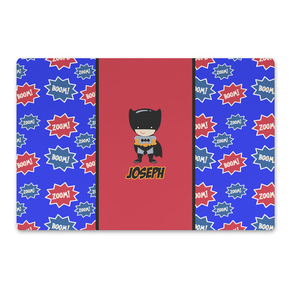 Custom Superhero Large Rectangle Car Magnet (Personalized)