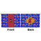 Superhero Large Zipper Pouch Approval (Front and Back)
