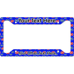 Superhero License Plate Frame - Style A (Personalized)