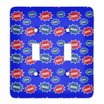 Superhero Light Switch Cover (2 Toggle Plate)