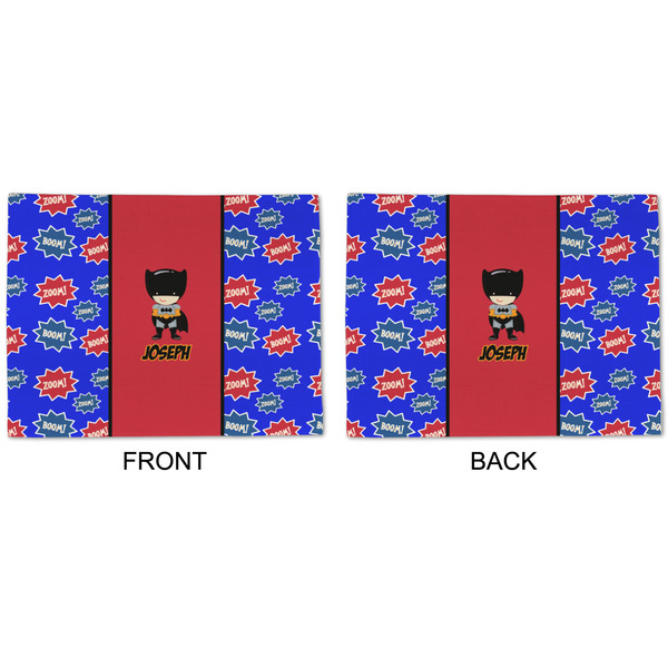Superhero Linen Placemat - APPROVAL (double sided)