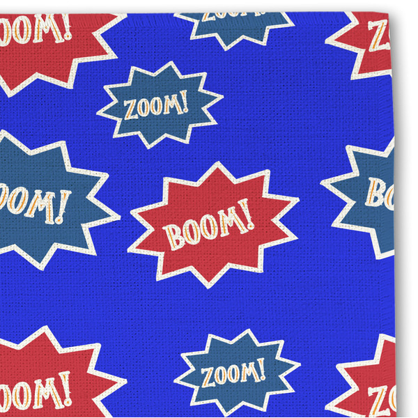 Superhero Linen Placemat - DETAIL