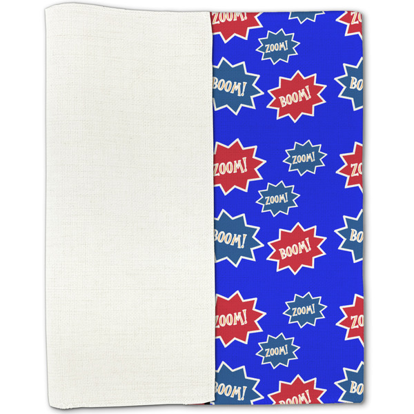 Superhero Linen Placemat - Folded Half