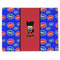 Superhero Single-Sided Linen Placemat - Single w/ Name or Text