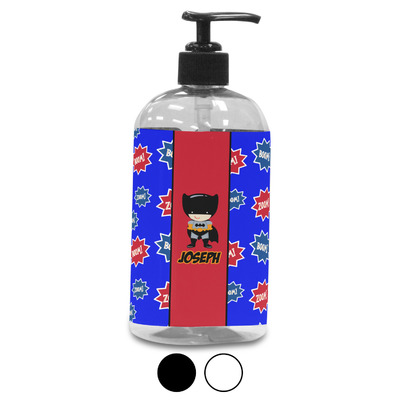 Superhero Plastic Soap / Lotion Dispenser (Personalized)