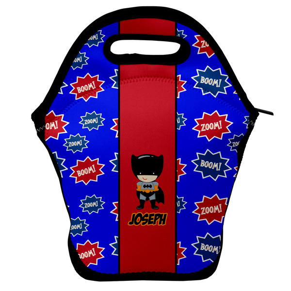 Custom Superhero Lunch Bag w/ Name or Text