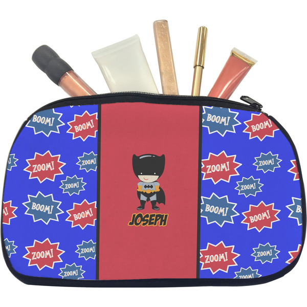 Custom Superhero Makeup / Cosmetic Bag - Medium (Personalized)