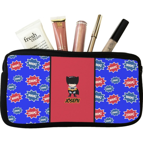 Custom Superhero Makeup / Cosmetic Bag (Personalized)