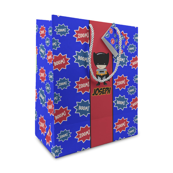 Custom Superhero Medium Gift Bag (Personalized)