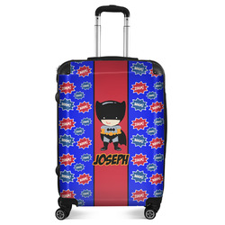 Superhero Suitcase - 24" Medium - Checked (Personalized)