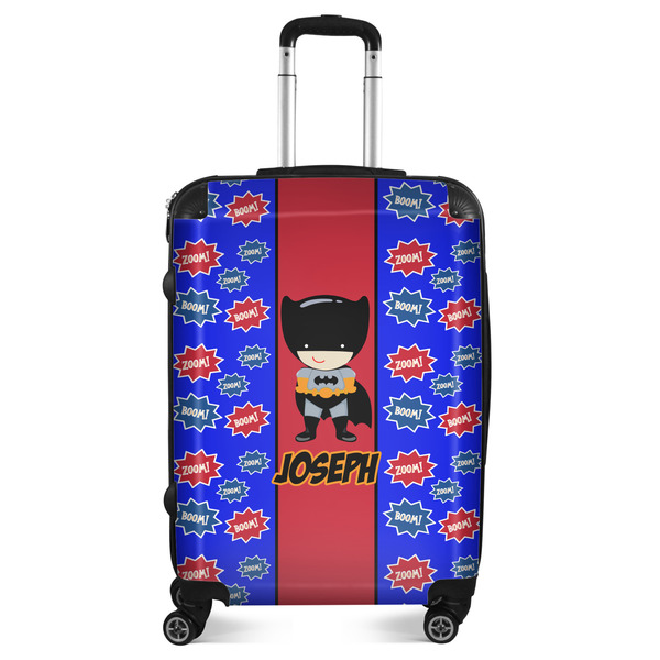 Custom Superhero Suitcase - 24" Medium - Checked (Personalized)