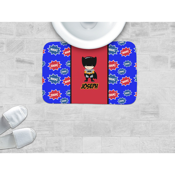 Superhero Memory Foam Bath Mat - LIFESTYLE