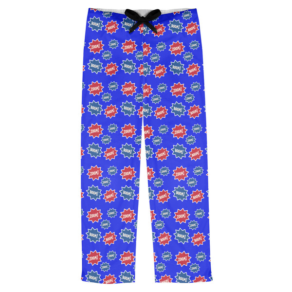 Custom Superhero Mens Pajama Pants - S