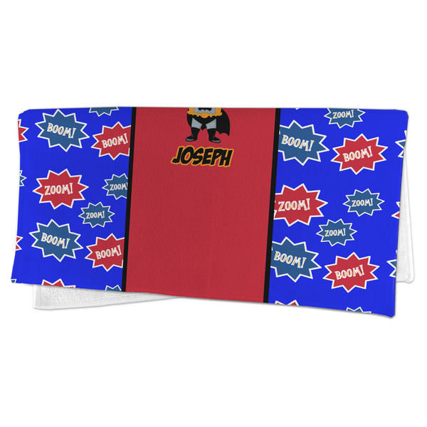 Superhero Microfiber Dish Rag - FOLDED (half)