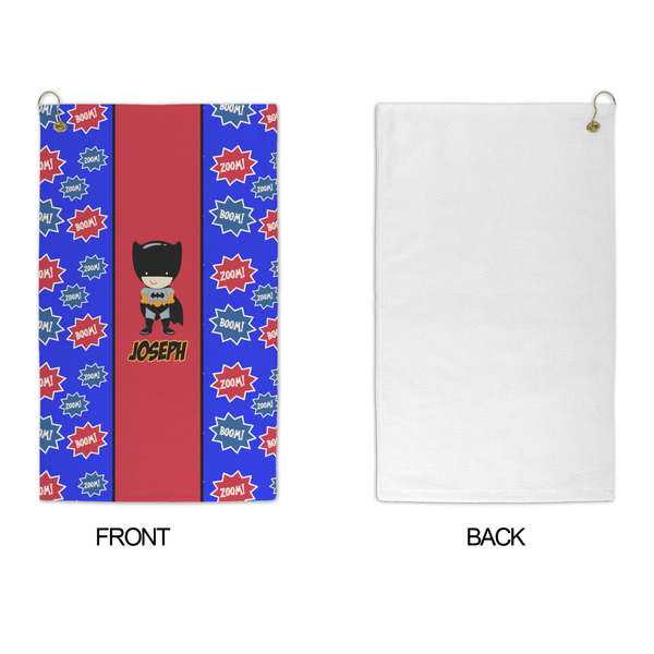 Superhero Microfiber Golf Towels - APPROVAL