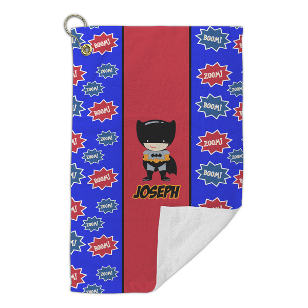 Superhero Microfiber Golf Towels Small - FRONT FOLDED