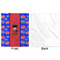 Superhero Minky Blanket - 50"x60" - Single Sided - Front & Back