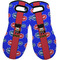 Superhero Neoprene Oven Mitts - Set of 2 w/ Name or Text