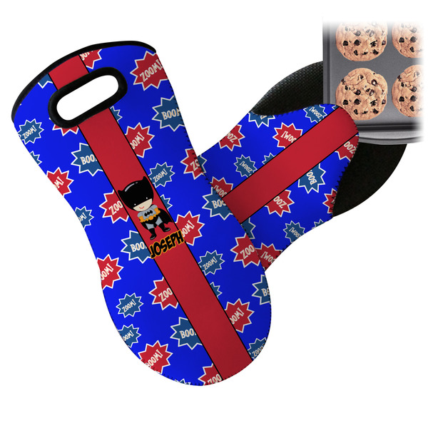 Superhero Neoprene Oven Mitt