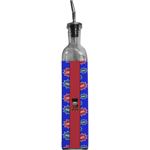 Custom Superhero Oil Dispenser Bottle (Personalized)