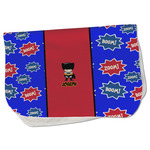 Superhero Burp Cloth - Fleece w/ Name or Text
