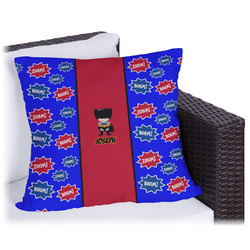 Superhero Outdoor Pillow - 18" (Personalized)