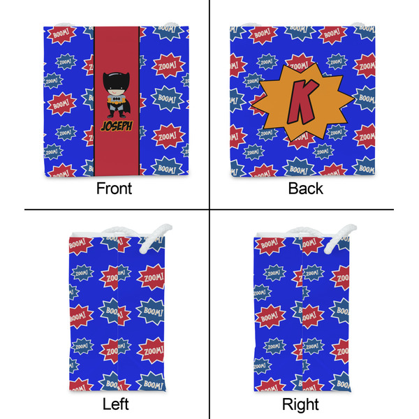 Superhero Party Favor Gift Bag - Matte - Approval