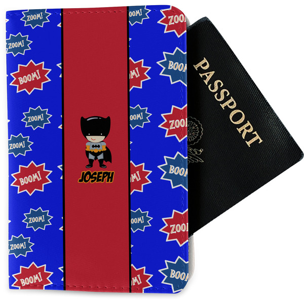 Custom Superhero Passport Holder - Fabric w/ Name or Text