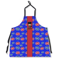 Superhero Apron Without Pockets w/ Name or Text