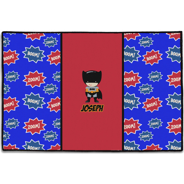 Superhero Personalized Door Mat - 36x24 (APPROVAL)