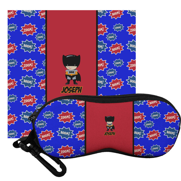 Custom Superhero Eyeglass Case & Cloth (Personalized)