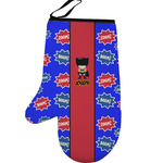 Superhero Left Oven Mitt (Personalized)
